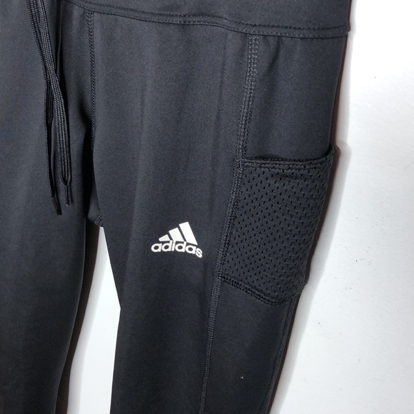 Adidas Own The Run Tights Black White XS - Picture 10 of 14